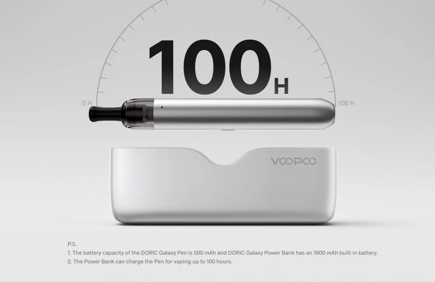 Voopoo Doric Galaxy Pod System Kit with PCC Box 500mAh+1800mAh 2ml 8