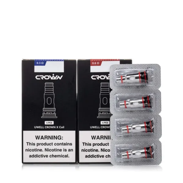 Uwell Crown X Replacement Coil (4pcs/Pack)