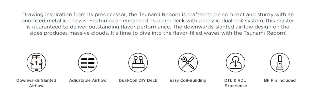 Geekvape Tsunami Reborn Z RDA Tank Atomizer 2