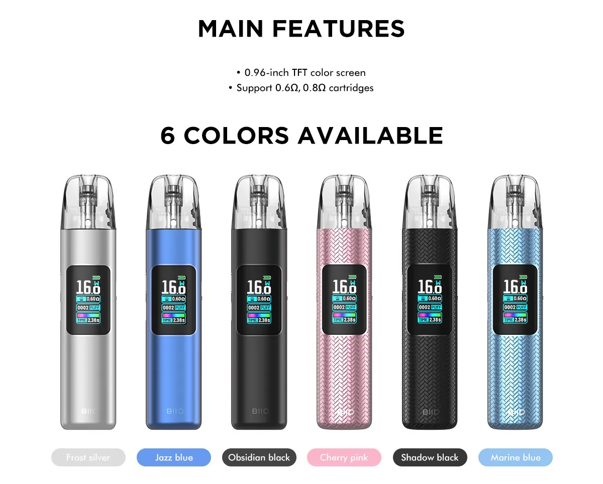 Vandy Vape BIIO Pod System Kit 1000mAh 2ml 2