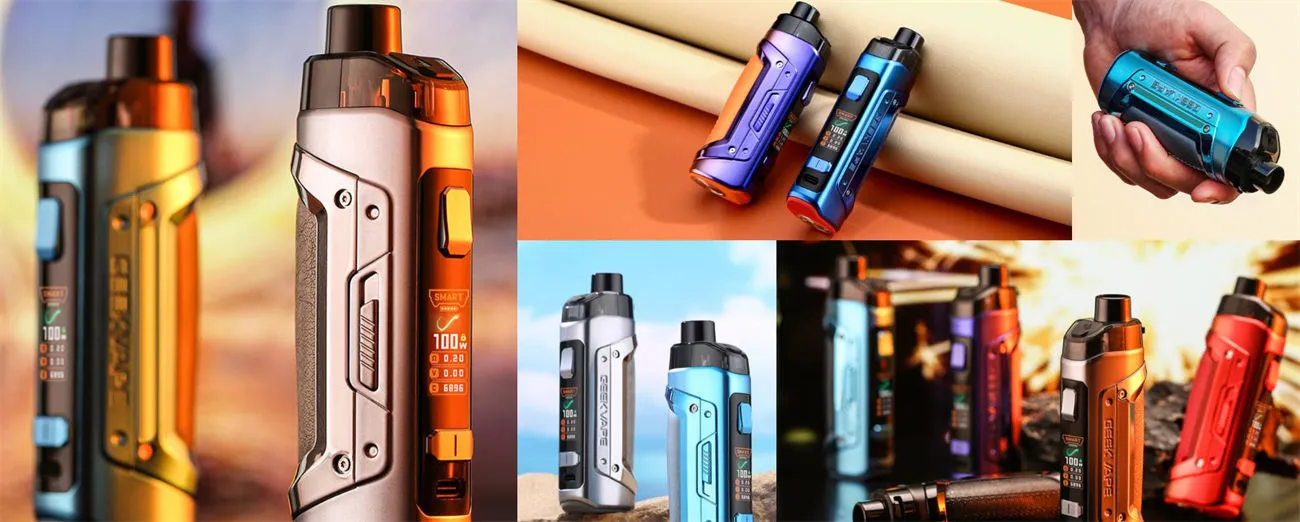 Geekvape B100 (Boost Pro 2) 18650 Pod Mod Kit 4.5ml, Auto Power Off if no Operation for 10 Minutes 11