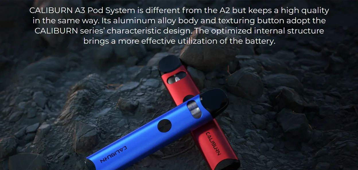 Uwell Caliburn A3 Pod System Kit 520mAh 2ml, Auto Power Off if no Operation for 8 Minutes 4