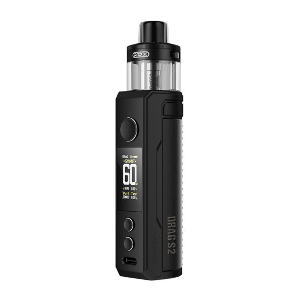 Voopoo Drag S2 60W Box Mod Kit with PnP X Cartridge DTL 2500mAh 5ml, Auto Power Off if no Operation for 10 Minutes - Image 4