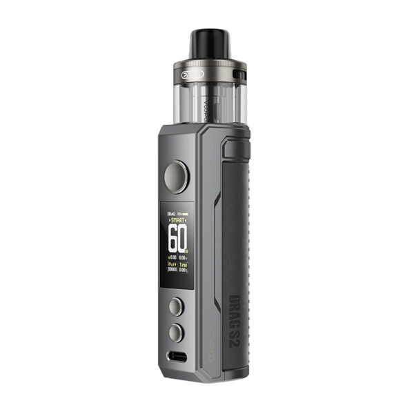 Voopoo Drag S2 60W Box Mod Kit with PnP X Cartridge DTL 2500mAh 5ml, Auto Power Off if no Operation for 10 Minutes - Image 5