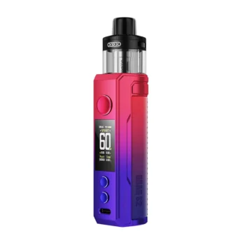 Voopoo Drag S2 60W Box Mod Kit with PnP X Cartridge DTL 2500mAh 5ml, Auto Power Off if no Operation for 10 Minutes