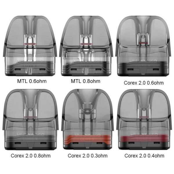 [New] Vaporesso LUXE X / LUXE XR / LUXE XR Max  / LUXE X PRO / LUXE X2 Pod Cartridge 5ml (2pcs/pack) - Image 2