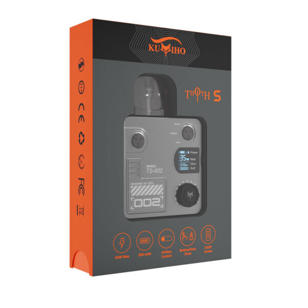 Kumiho THOTH S Pod System Kit 1000mAh 2ml - Image 3