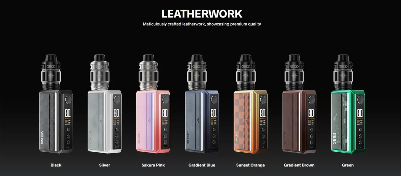 Voopoo Drag 5 177W Box Mod Kit with Uforce-X Tank Atomizer 5.5ml 2