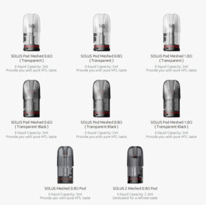 SMOK Solus GT Box Pod System Kit 1000mAh 2ml 3