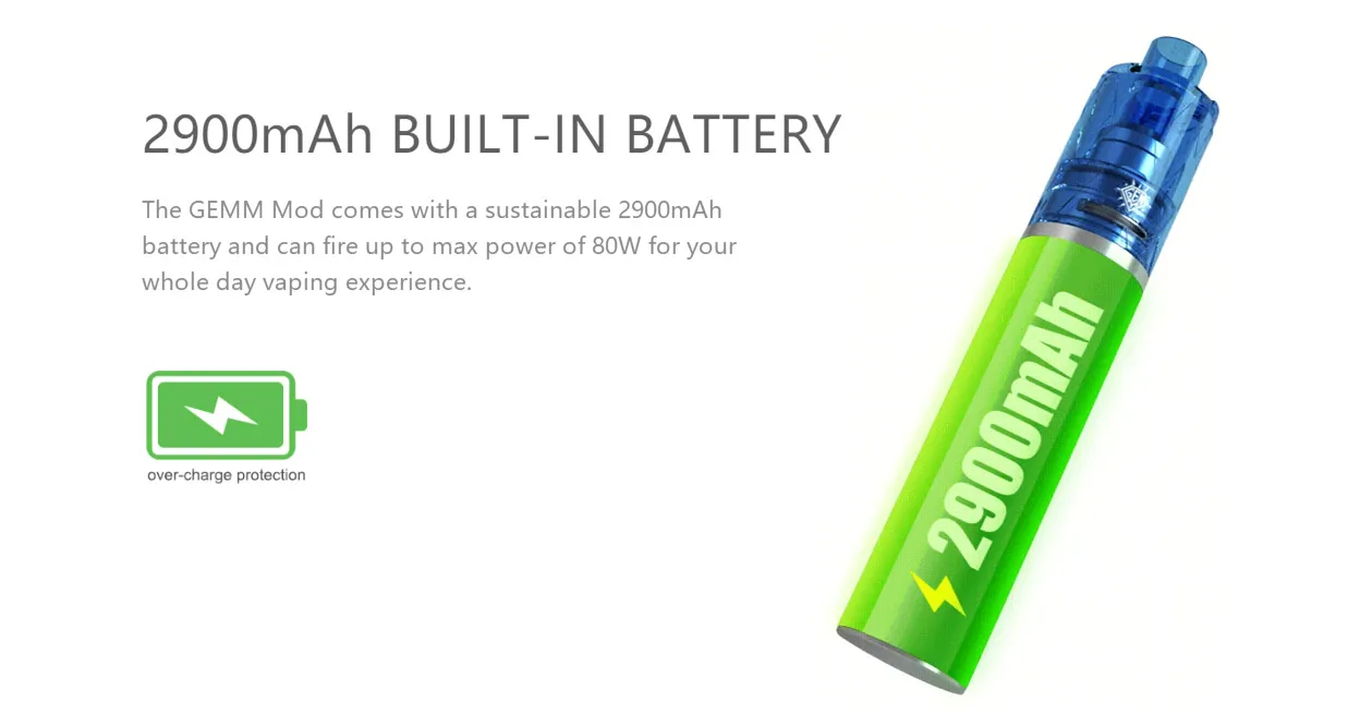 Freemax Gemm 80W Starter Kit 2900mAh 5ml 5