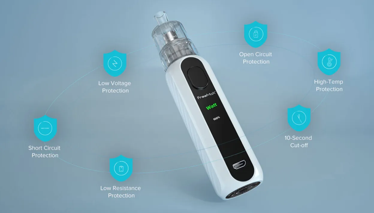 FreeMax Gemm 25W Pod Mod Kit 1300mAh 2ml 7