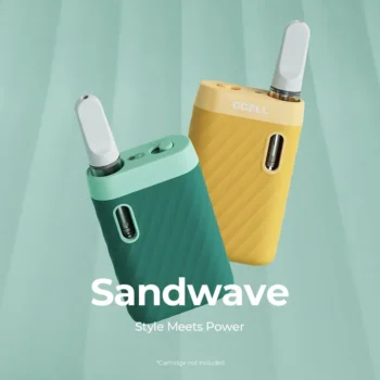 CCELL Sandwave 510 Vaporizer Battery 400mAh