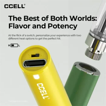CCELL M3 Plus 510 Vaporizer Battery 350mAh