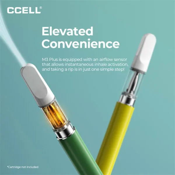 CCELL M3 Plus 510 Vaporizer Battery 350mAh