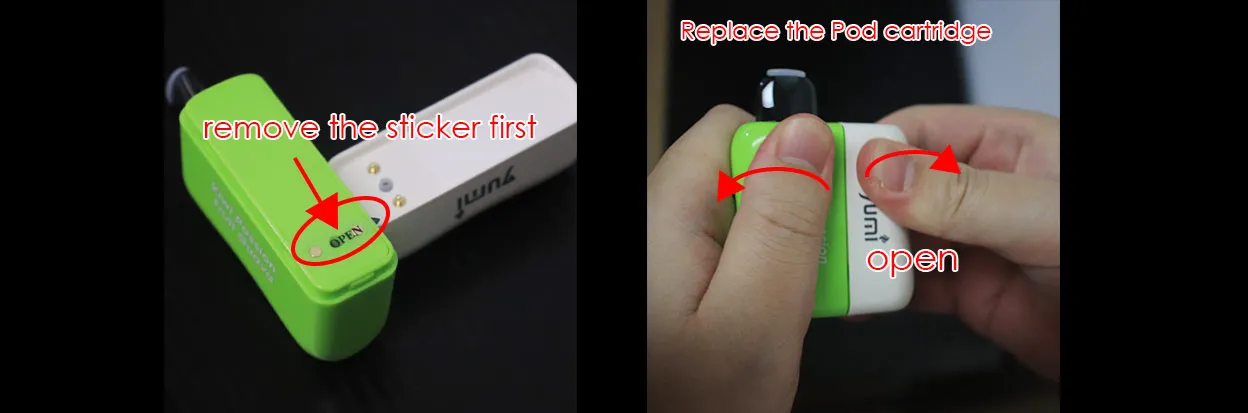 YUMI RC5000 Replaceable Disposable Pod Kit 650mAh 8ml 1