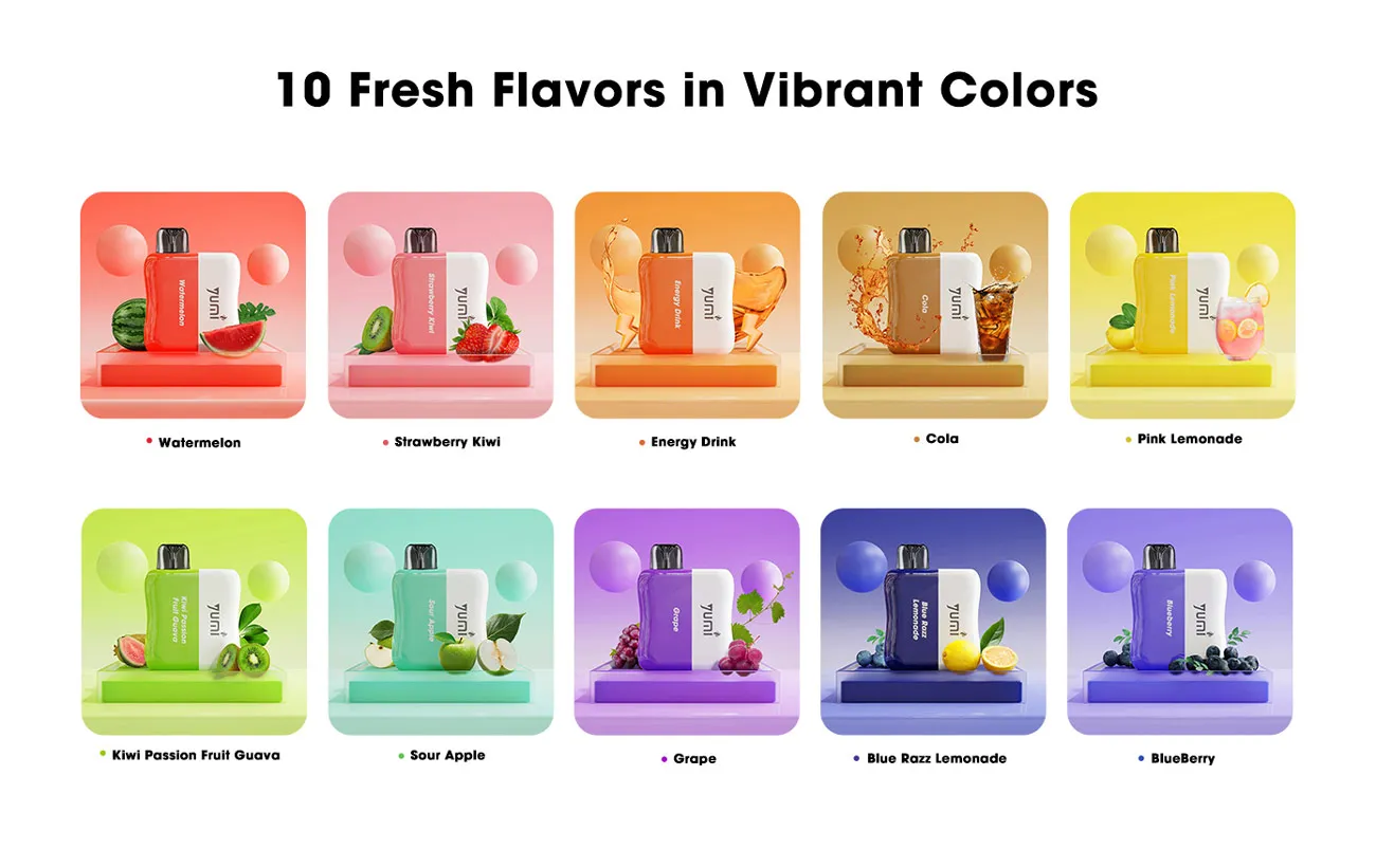 YUMI DC5000 Disposable Pod Kit 500mAh 10.5ml 6