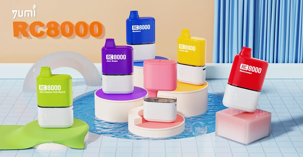 YUMI RC8000 Replaceable Disposable Pod Kit 600mAh 12ml 2