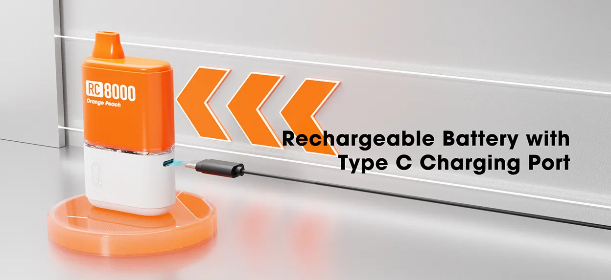 YUMI RC8000 Replaceable Disposable Pod Kit 600mAh 12ml 6