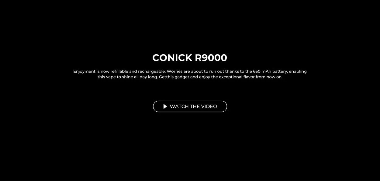 Uwell Conick R9000 Refillable Disposable Kit 650mAh 2ml 2