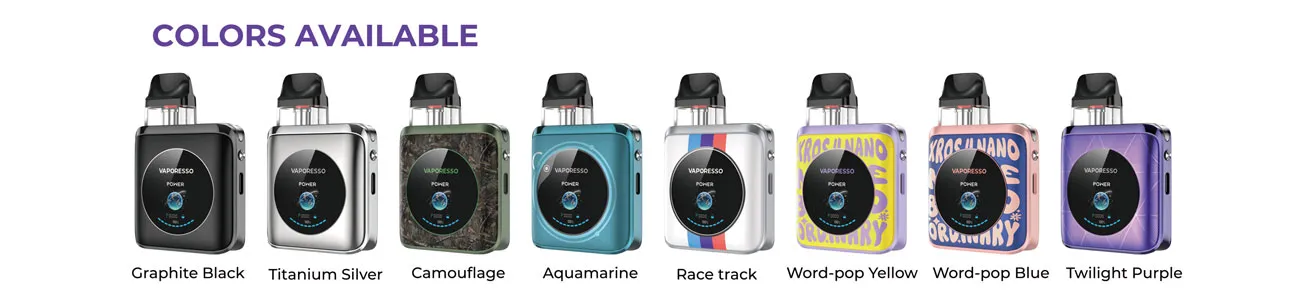 Vaporesso XROS 4 Nano Pod System Kit 1350mAh 3ml 4