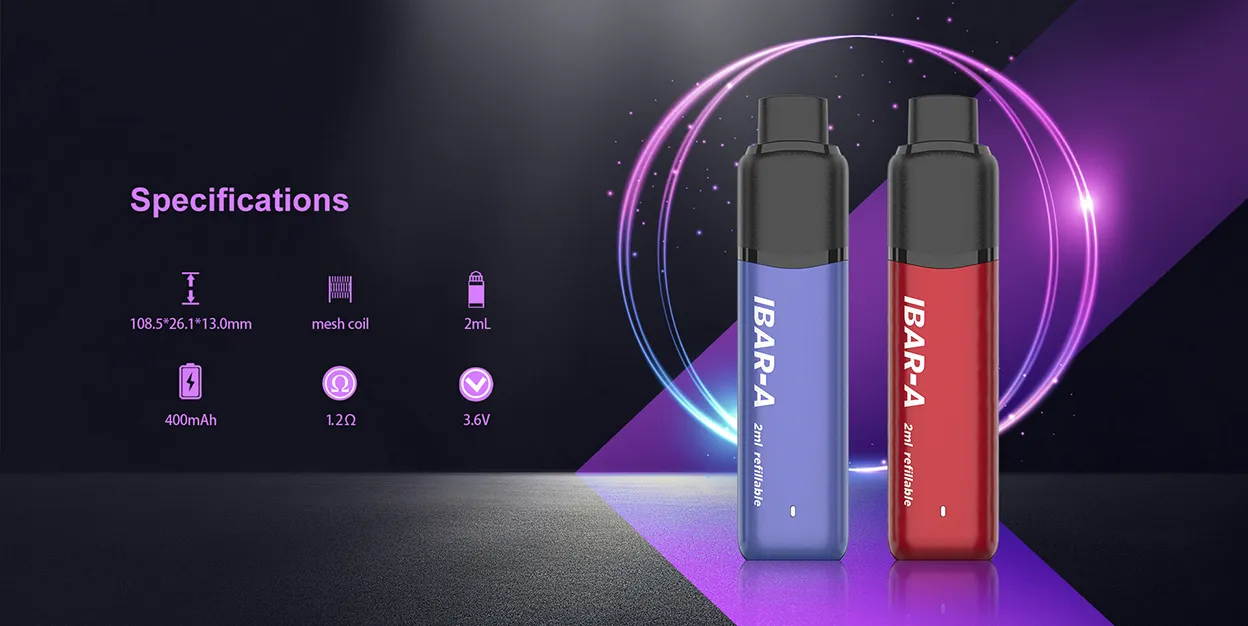 KangerTech IBAR-A Pod System Kit 400mAh 2ml 3