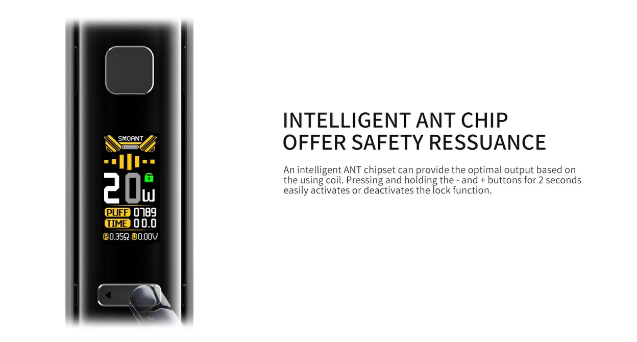 Smoant Charon T50 Pod Mod Kit 1500mAh 4ml 11
