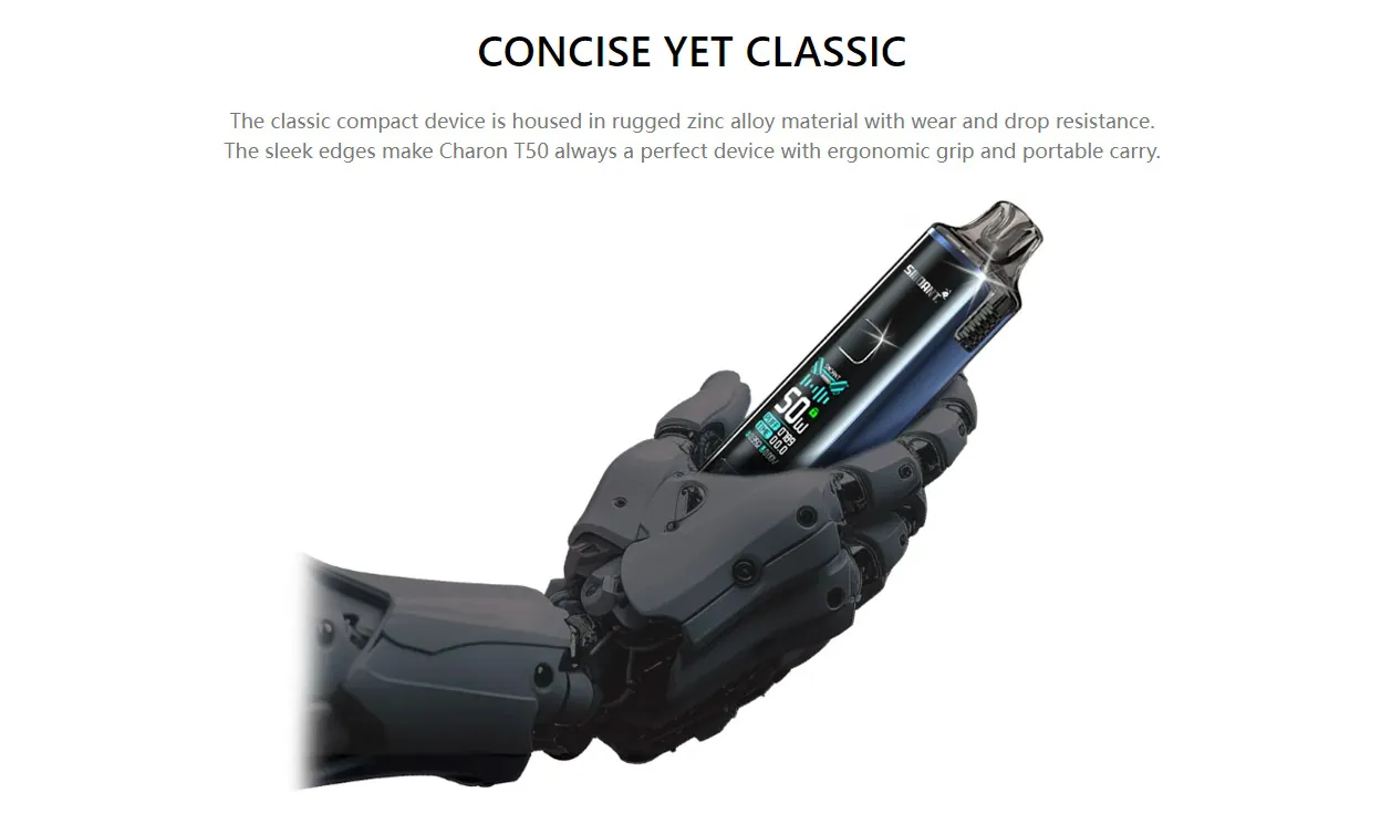 Smoant Charon T50 Pod Mod Kit 1500mAh 4ml 13