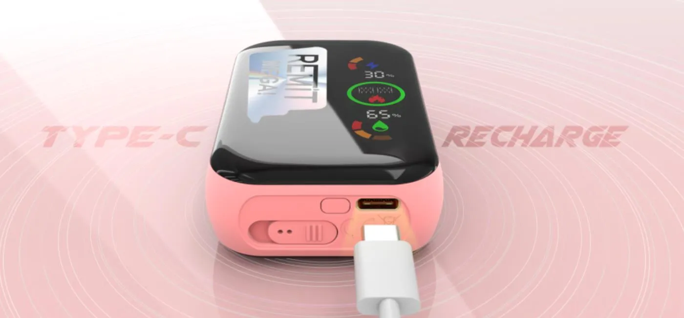 REMIT MEGA 18000 puffs Rechargeable Disposable Kit 650mAh 18ml 9