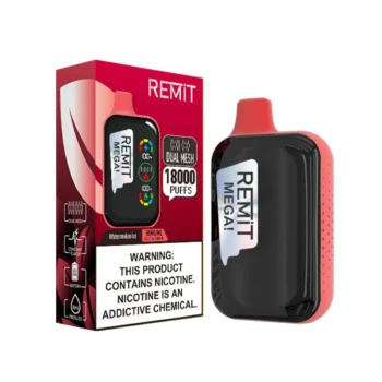 REMIT MEGA 18000 puffs Rechargeable Disposable Kit 650mAh 18ml