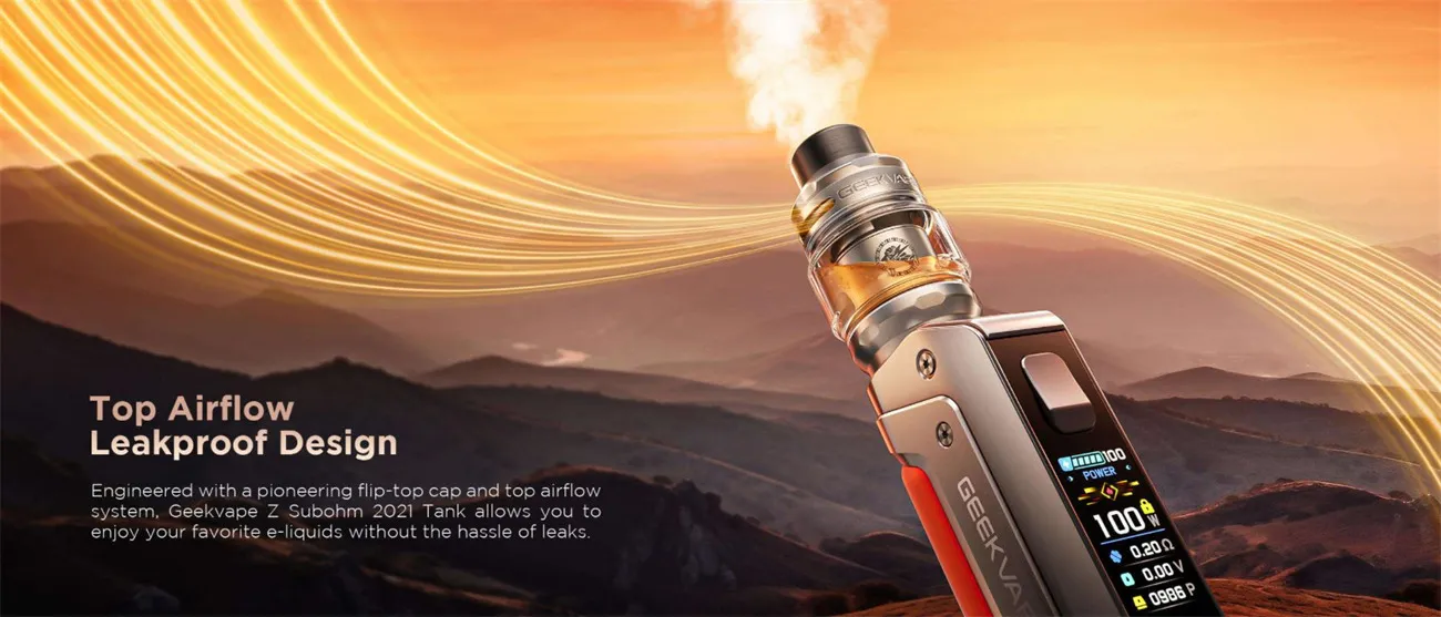 Geekvape Aegis Solo 3 (S100) Mod Kit with Z Subohm 2021 Tank 3000mAh 5.5ml 9