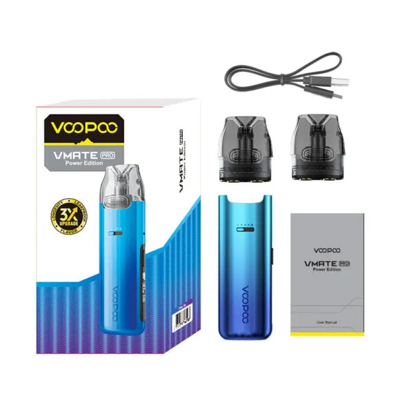 VOOPOO VMATE PRO Power Edition Kit 900mAh 3ml,Auto Power Off if no Operation for 10 Minutes