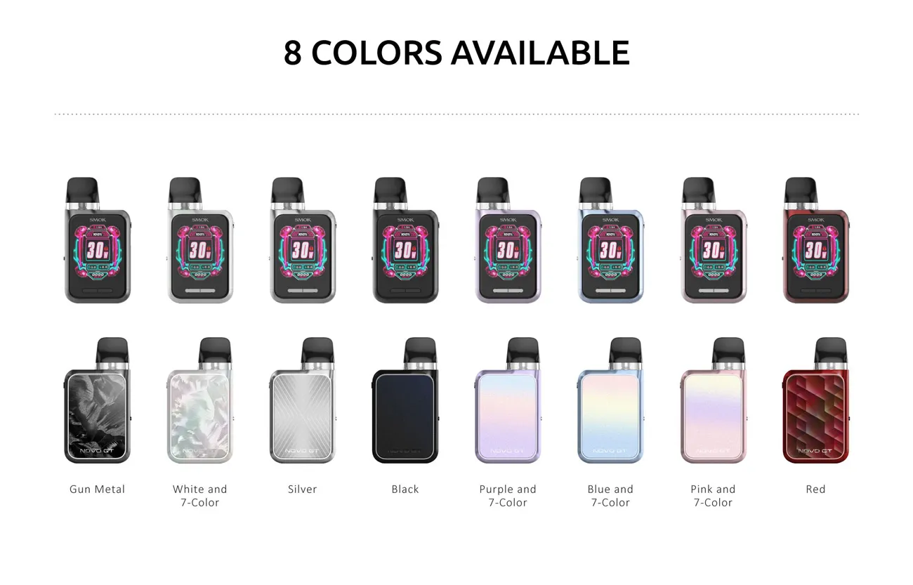 Smok Novo GT Box Pod System Kit 1700mAh 2ml 3
