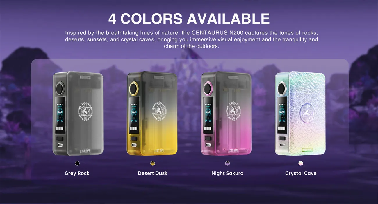 Lost Vape Centaurus N200 Mod Kit with Centaurus Sub Ohm Tank 5ml 3