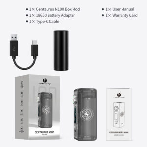 Lost Vape Centaurus N100 Mod Kit with Centaurus Sub Ohm Tank 5ml 2