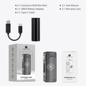 Lost Vape Centaurus N100 Mod Kit with Centaurus Sub Ohm Tank 5ml