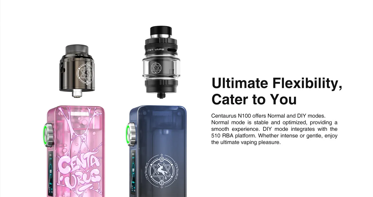 Lost Vape Centaurus N100 Box Mod 100W 10