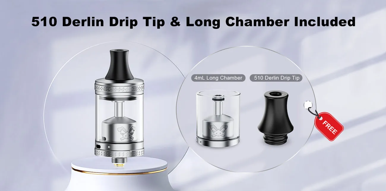 Hellvape Dead Rabbit MTL 2 RTA Atomizer 2ml (22.5mm) 6