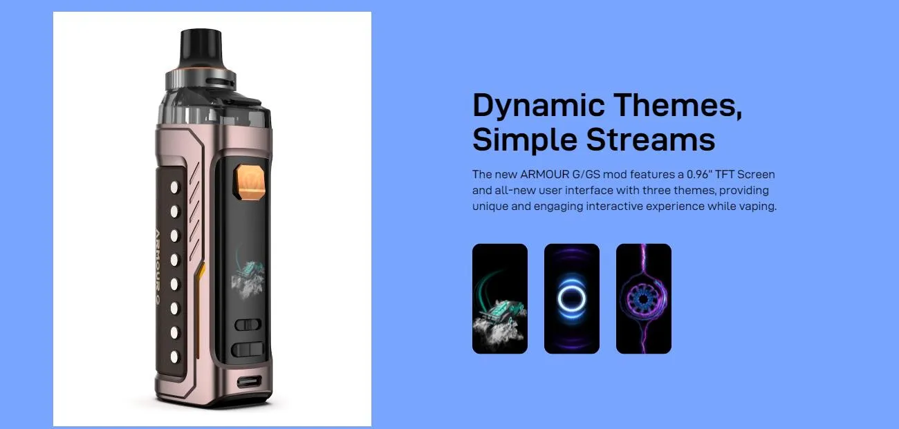 Vaporesso Armour G Pod Mod Kit 3000mAh (Max 80W) 5ml 12