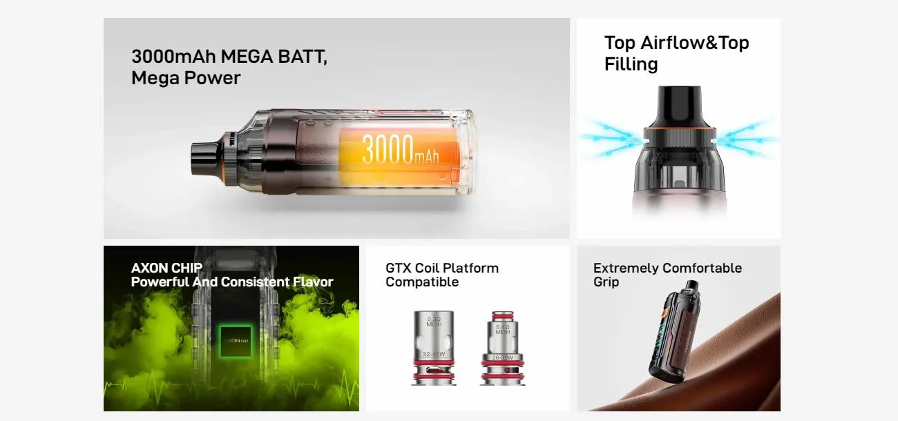 Vaporesso Armour G Pod Mod Kit 3000mAh (Max 80W) 5ml 4