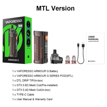 Vaporesso Armour G Pod Mod Kit 3000mAh (Max 80W) 5ml