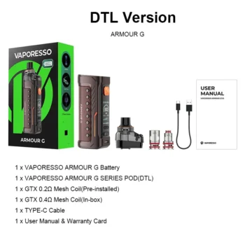 Vaporesso Armour G Pod Mod Kit 3000mAh (Max 80W) 5ml