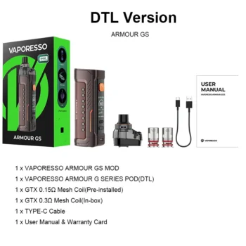 Vaporesso Armour GS Pod Mod 80W Kit 5ml
