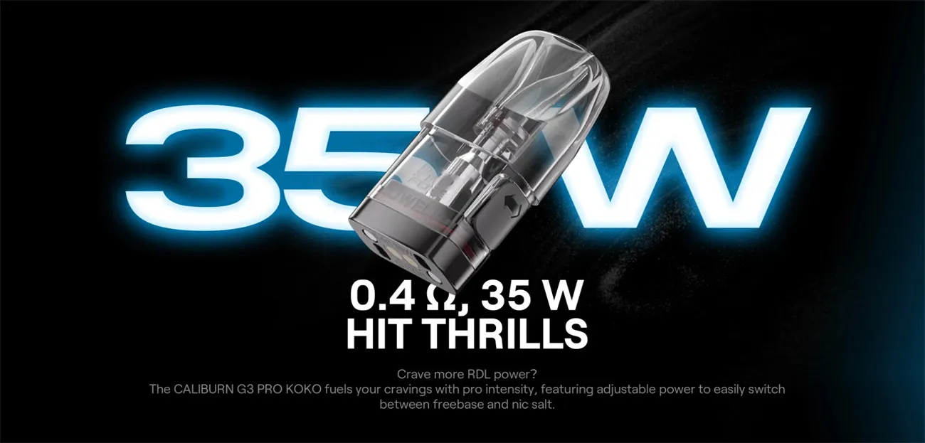 Uwell Caliburn G3 Pro KOKO Pod System Kit 1250mAh 3ml 4