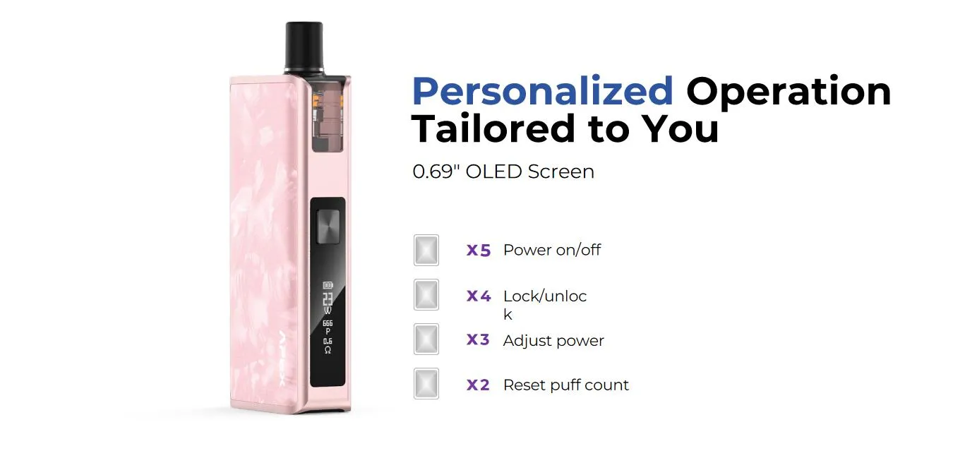Vaporesso APEX Pod System Kit 2000mAh 5ml (Max 30W) 7