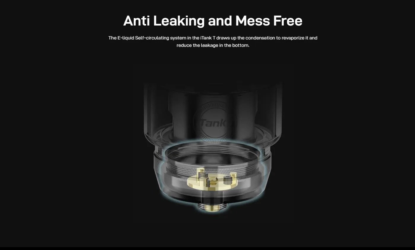 Vaporesso Armour S 100W Mod Kit with iTank T Atomizer 6ml 12