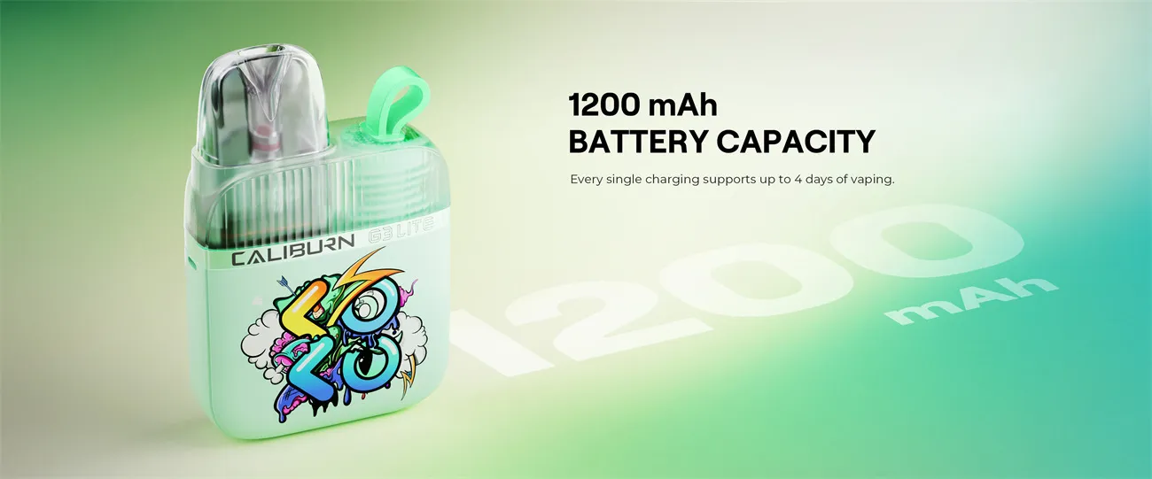 Uwell Caliburn G3 Lite KOKO Pod System Kit 1200mAh 2.5ml (Max 25W) 3