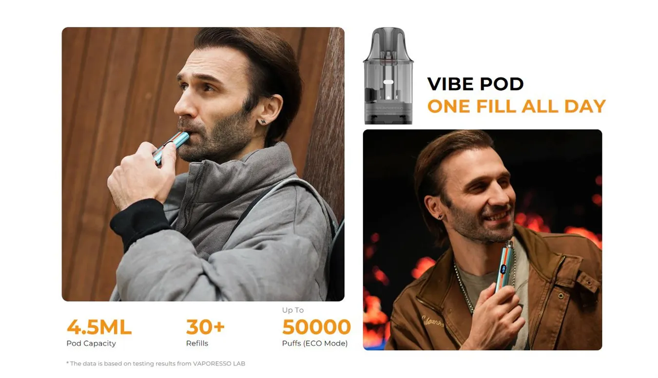 Vaporesso Vibe Pod System 1100mAh 4.5ml 6