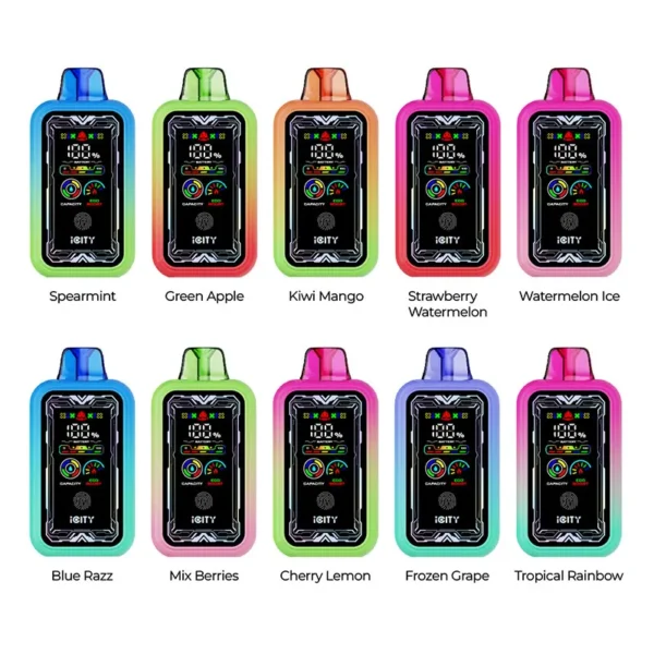 iCity CT 35000 Touch Button Disposable Vape Kit 850mAh 25ml (35000 Puffs)