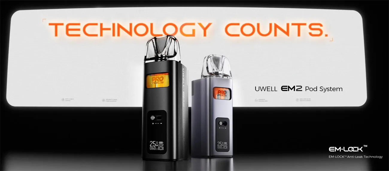 Uwell EM2 Pod System Kit 1200mAh 40W 4.5ml 6