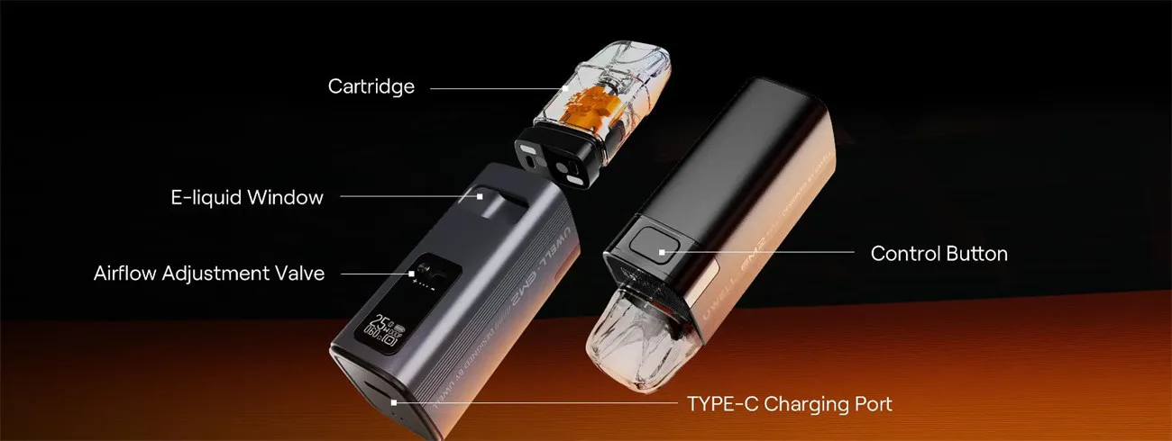 Uwell EM2 Pod System Kit 1200mAh 40W 4.5ml 16